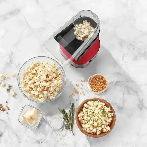 Cuisinart EasyPop Hot  Air Popcorn Maker in Red - Picture 4 of 4